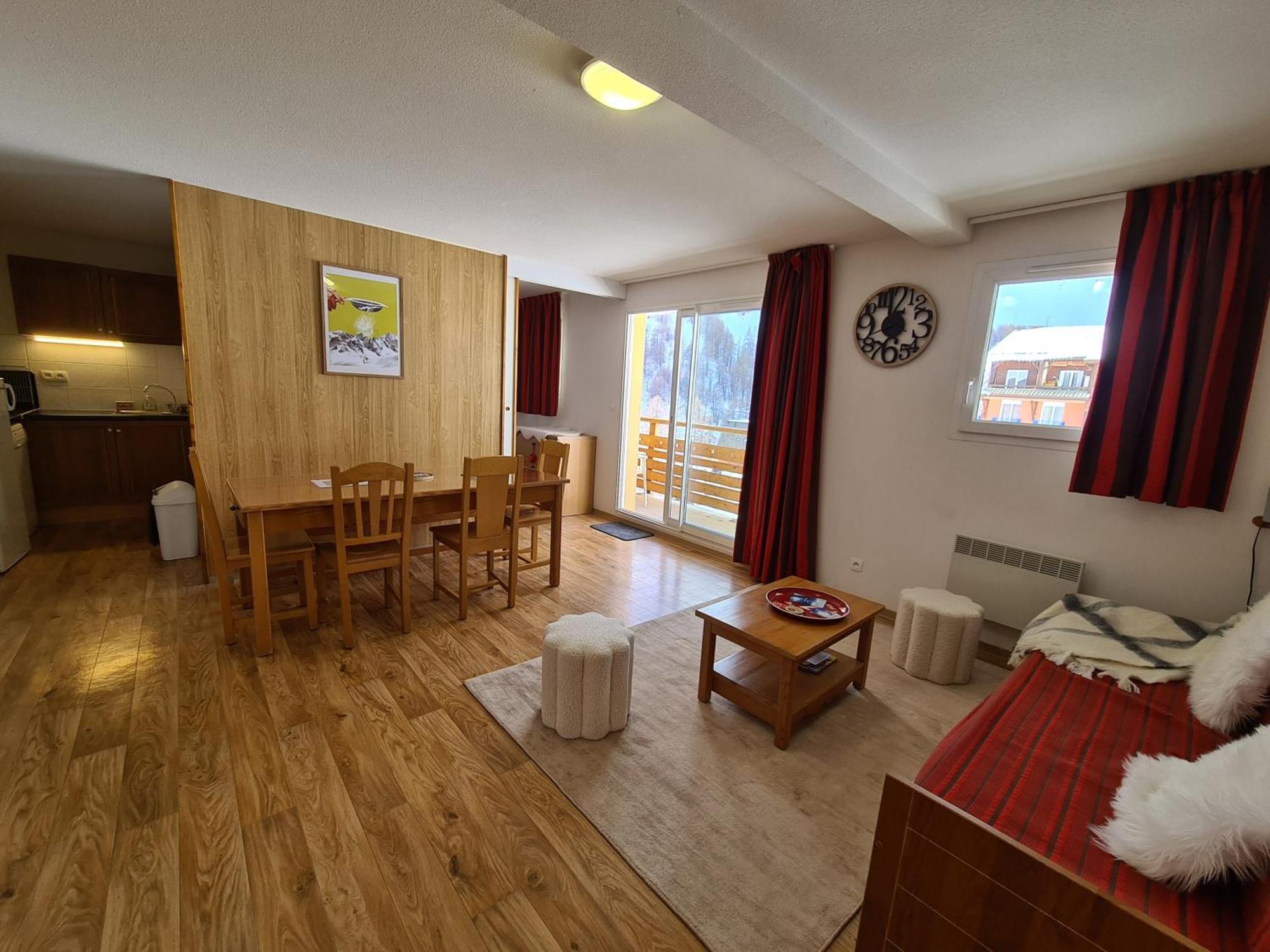 Grand Appartement Meuble La Foux D'Allos T3 6 A 8 Personnes Ngoại thất bức ảnh